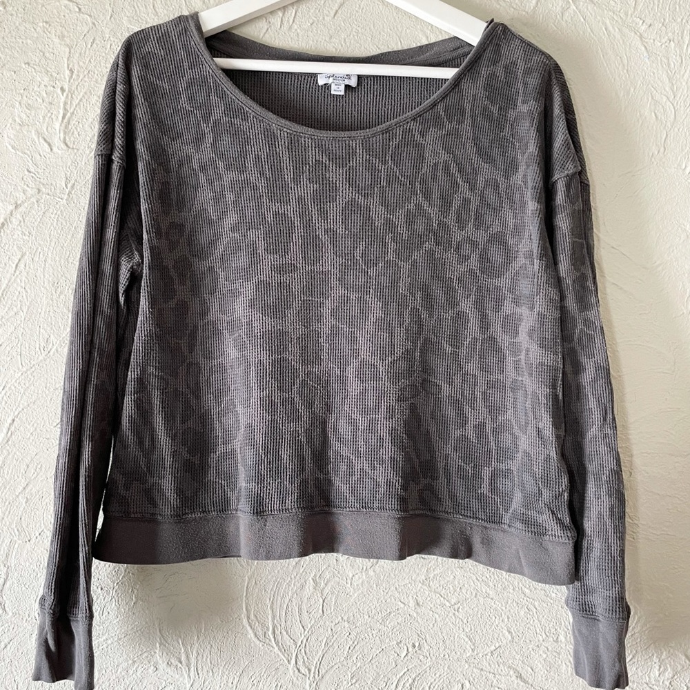 Leopard print splendid top